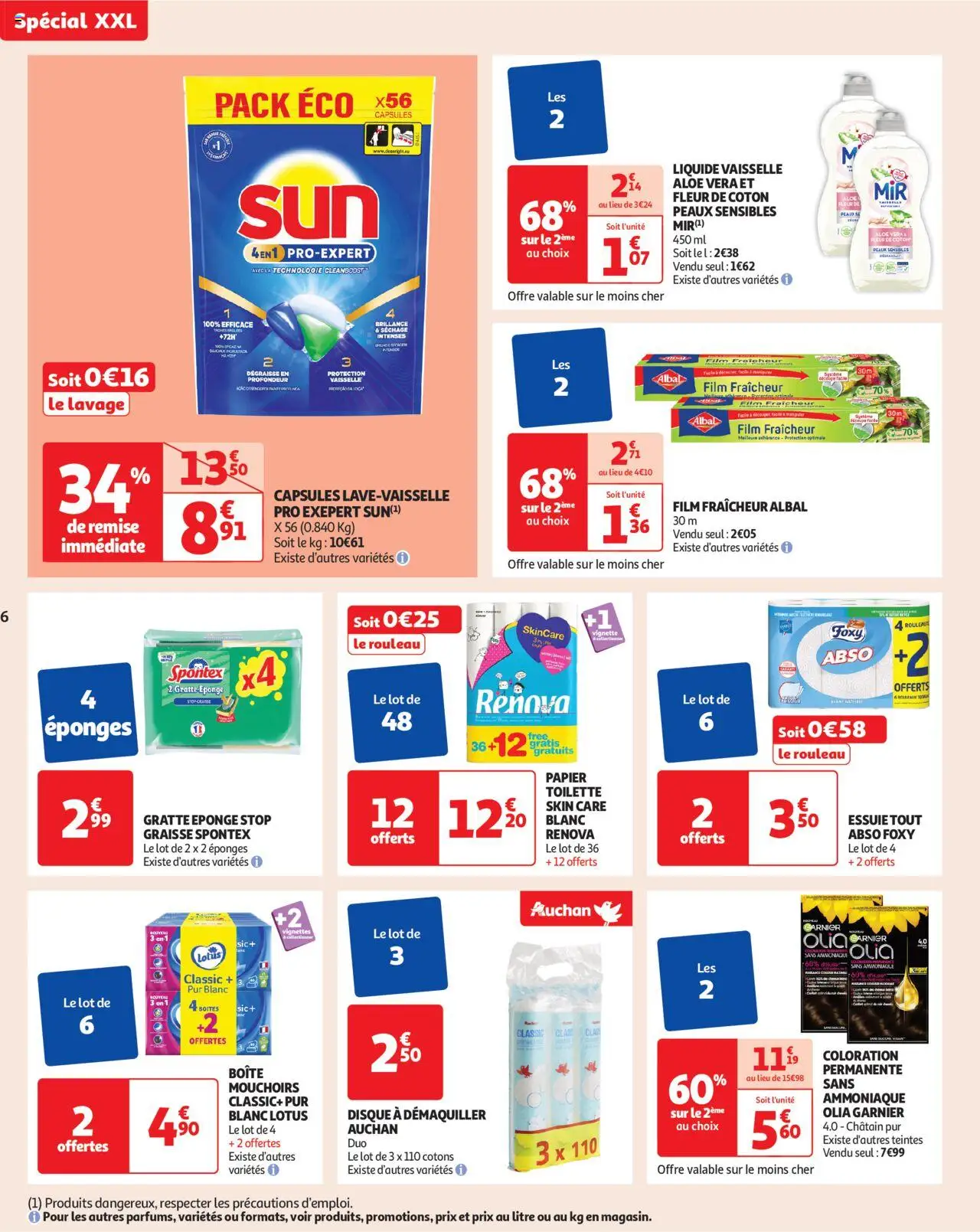  | Page: 6 | Produits: Coton, Coloration, Eponge, Rouleau