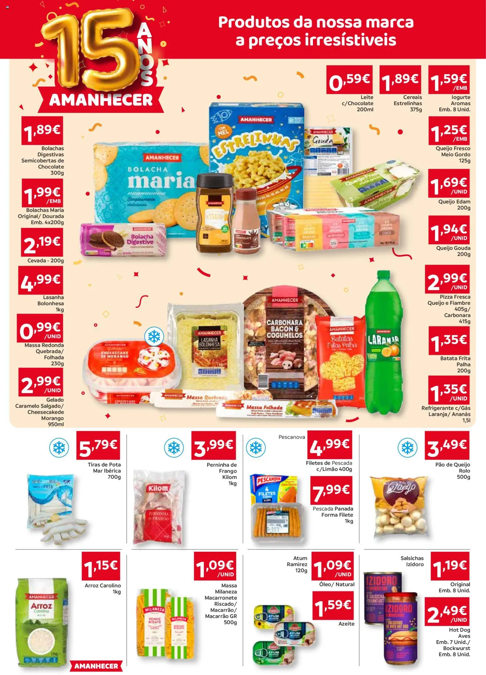 Amanhecer Folheto Madeira │ válido de 02.04.2026 | Página: 3 | Produtos: Refrigerante, Gelado, Óleo, Arroz