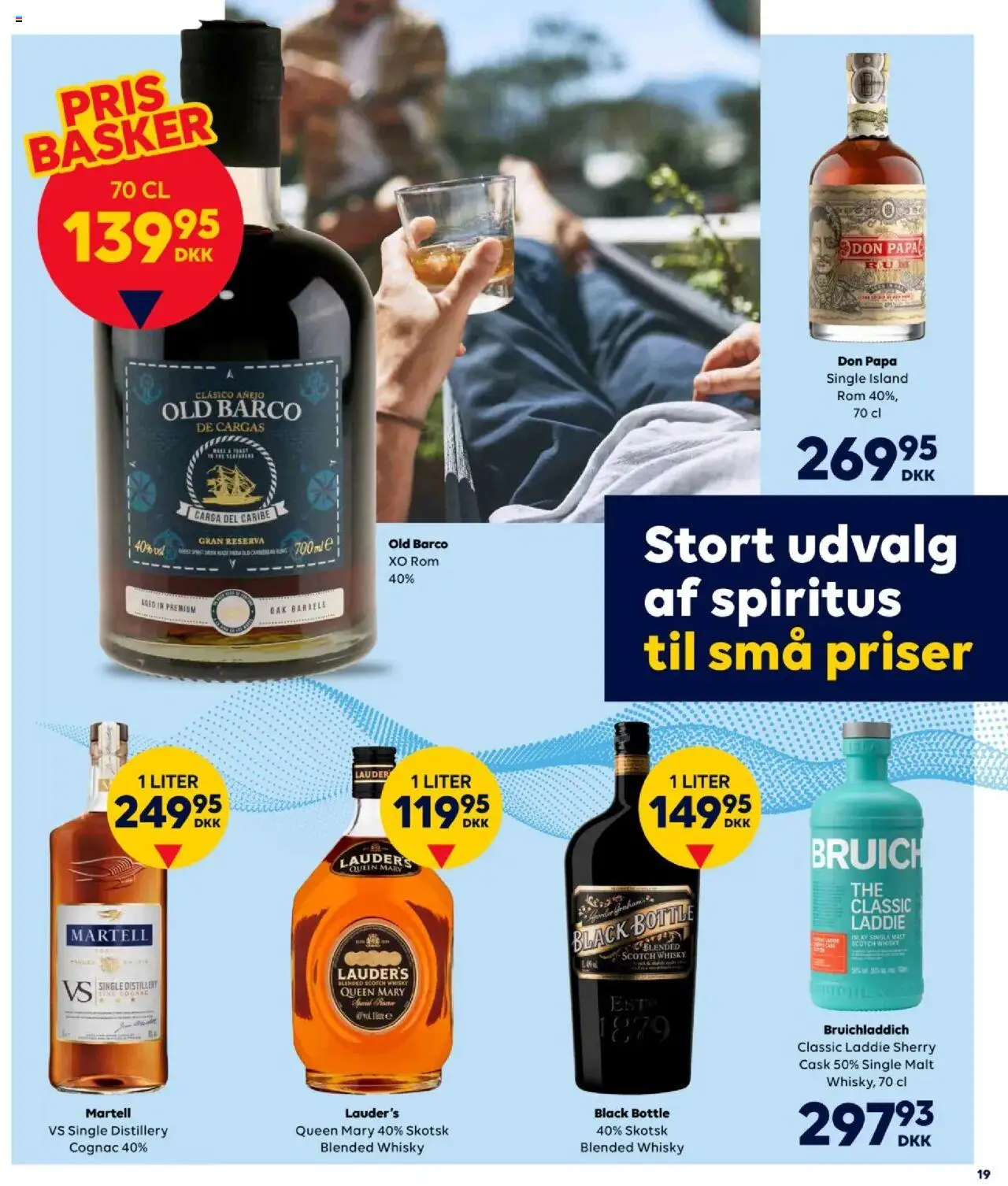 Bordershop Tilbudsavis gyldig fra 13.08.2025 | Side: 19 | Produkter: Whisky, Rom