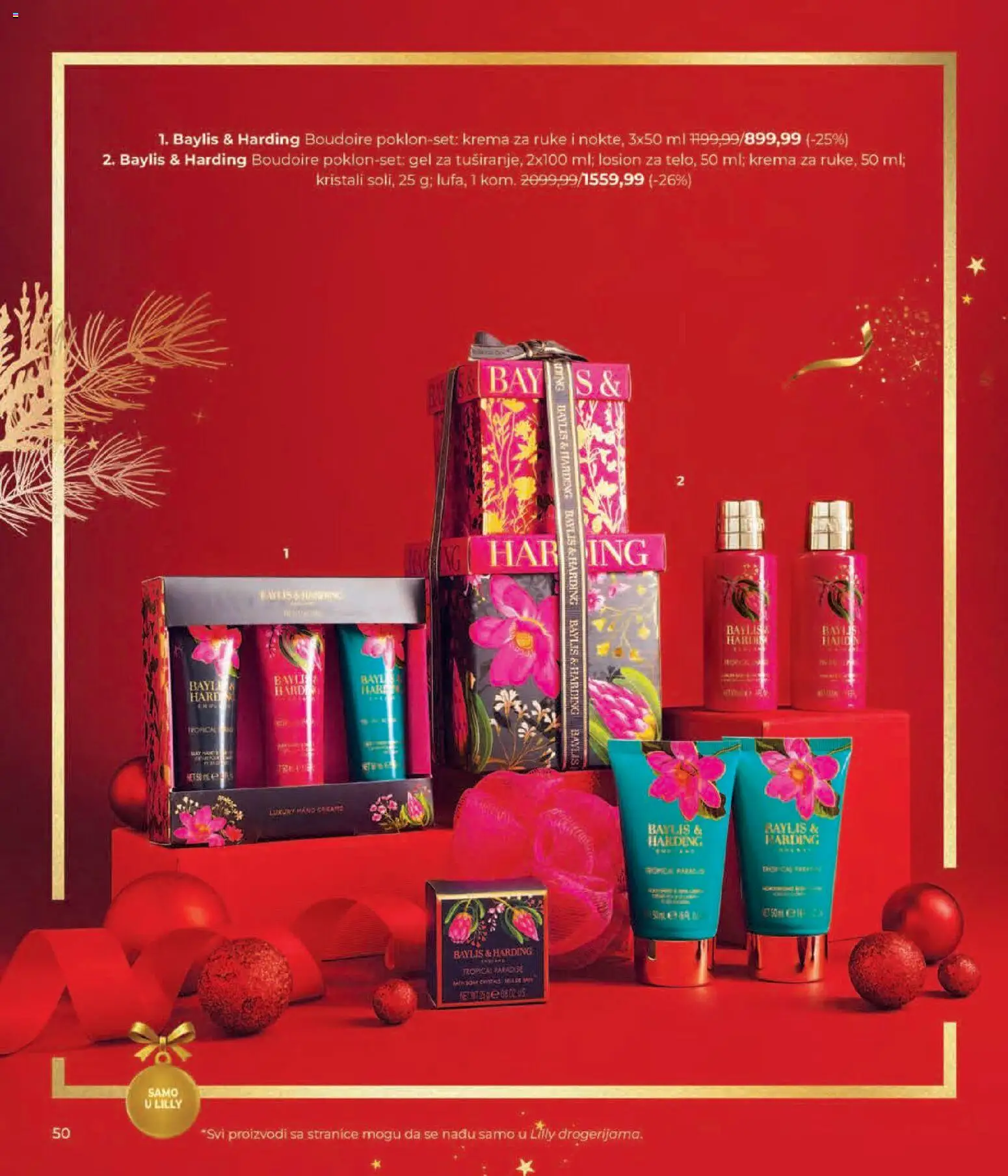 Lilly drogerie katalog - važi od 01.12.2025 | Strana: 50 | Proizvode: Krema, Krema za ruke