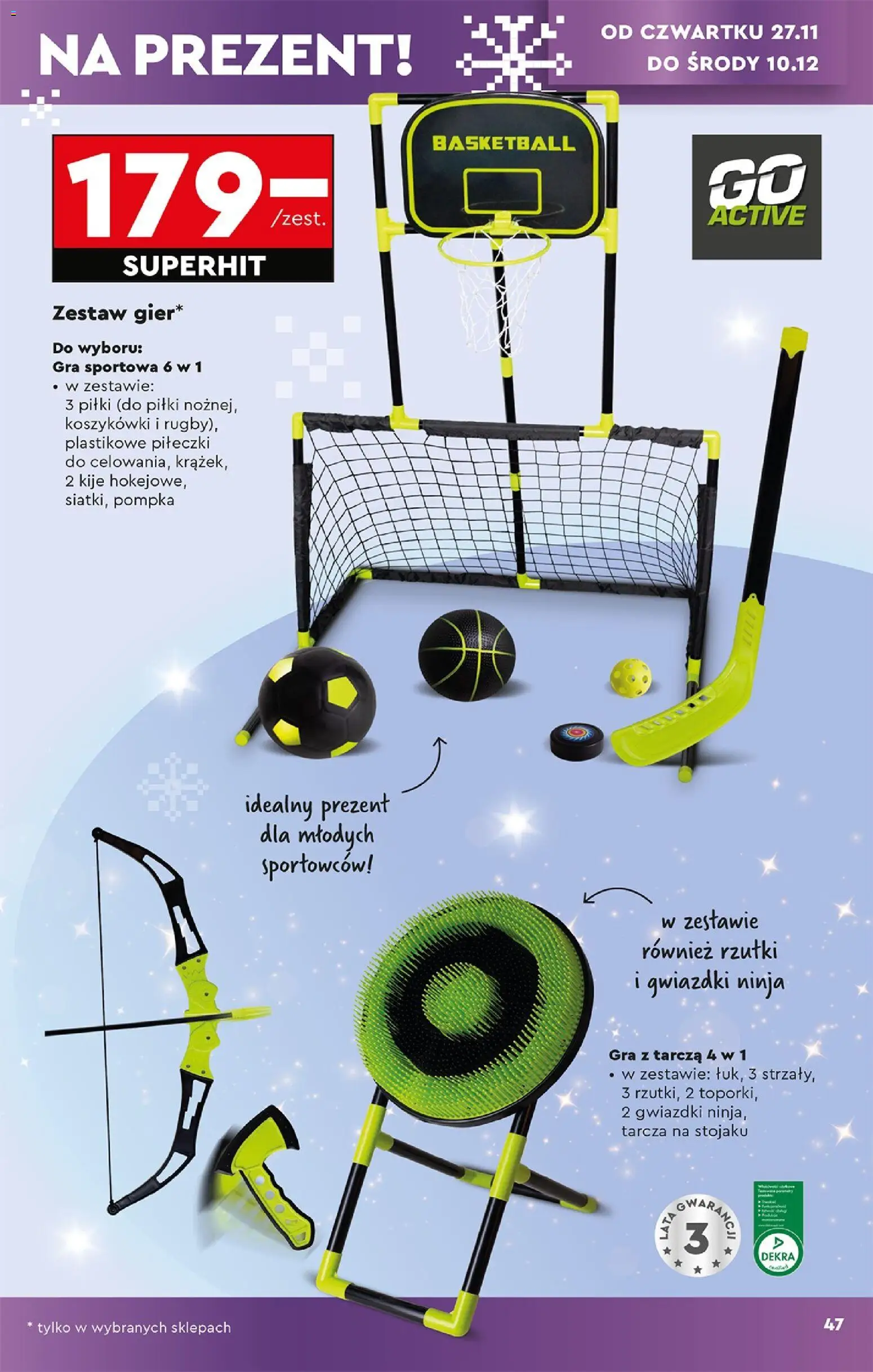 Biedronka Black Friday od 24.11.2025 | Strona: 49 | Produkty: Gra