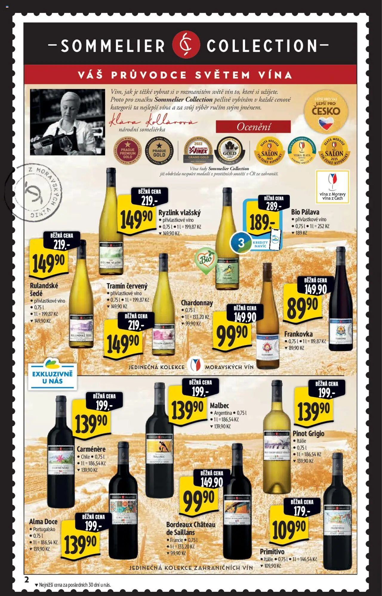 Albert katalog - Hypermarket od 10.09.2025 | Strana: 2 | Produkty: Víno, Primitivo, Tramín červený, Pinot Grigio