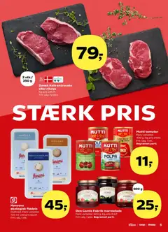 Kvickly - Tilbudsavis gyldig fra 27.02.2026 | Side: 5 | Produkter: Jordbær, Hindbær, Cherrytomater, Flåede Tomater