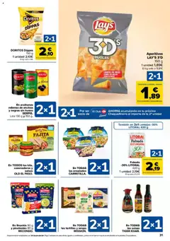 Carrefour folleto │ válido desde el 11.07.2025 | Página: 31 | Productos: Ensaladilla, Pasta, Anchoa