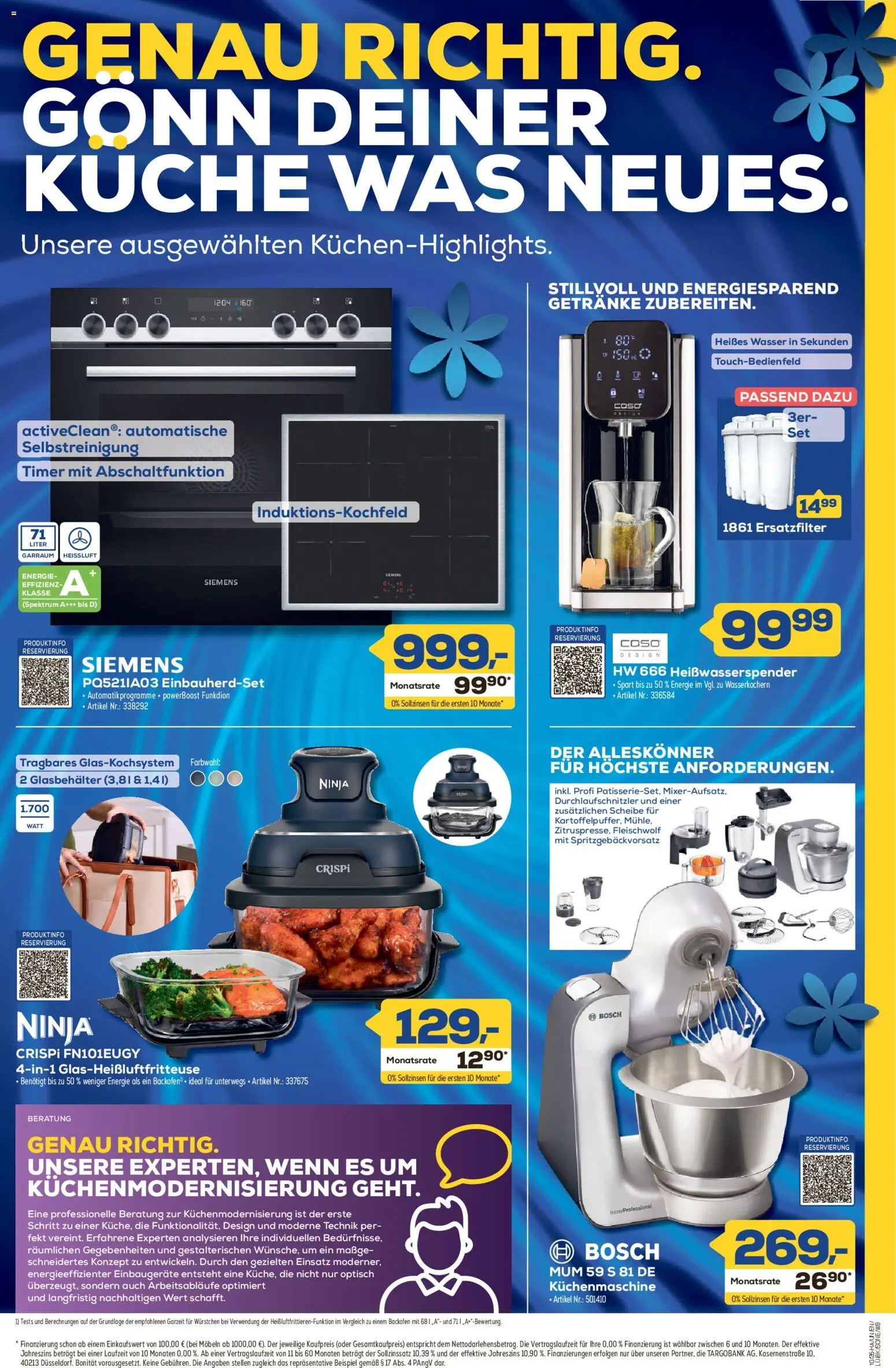 Euronics Technik in voller Blüte! – gültig ab 26.02.2026 | Seite: 11 | Produkte: Bosch, Küche, Wasser, Backofen