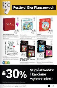 Pogląd oferty "Empik promocje" - ważna od 25.03.2026 | Strona: 89 | Produkty: Gra, Gry, Róż