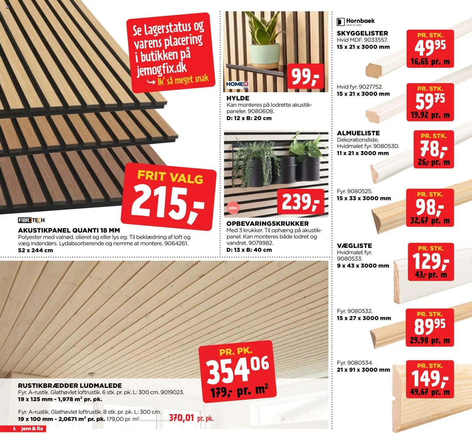 Jem & fix tilbudsavis – gyldig fra 11.01.2026 | Side: 6 | Produkter: Hylde