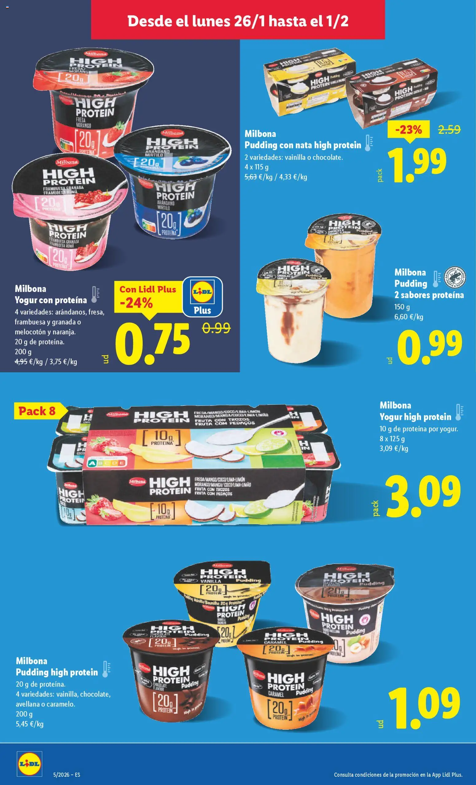 Lidl folleto │ válido desde el 26.01.2026 | Página: 24 | Productos: Yogur