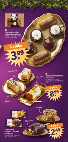 Albert Heijn folder week  / de la semaine 52 - Voorbeeld van een folder van Albert Heijn, geldig van 20.12.2025 | Pagina: 25 | Producten: Cake, Schaal