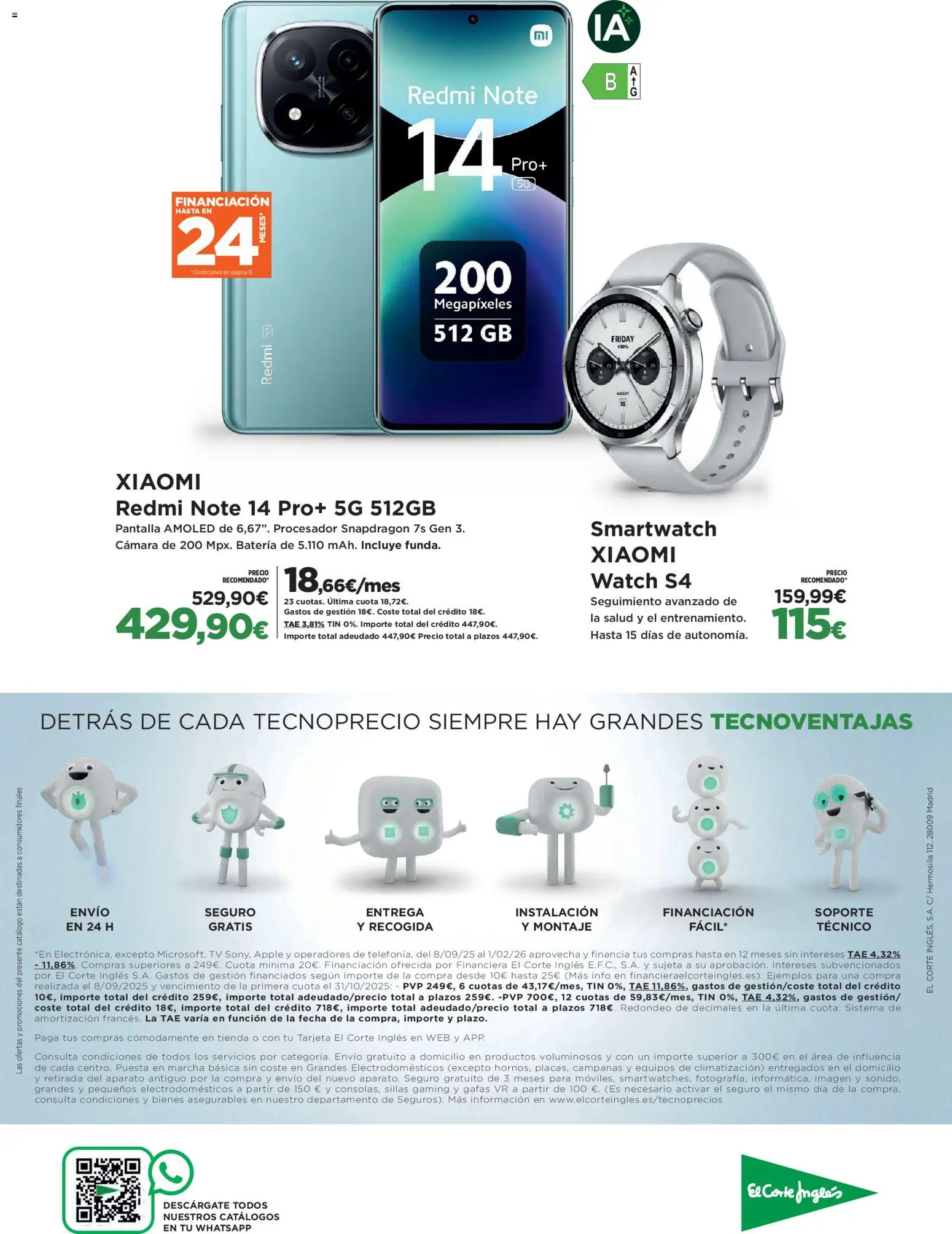 El Corte Inglés ofertas │ válido desde el 27.10.2025 | Página: 16 | Productos: Apple, Cámara, Batería