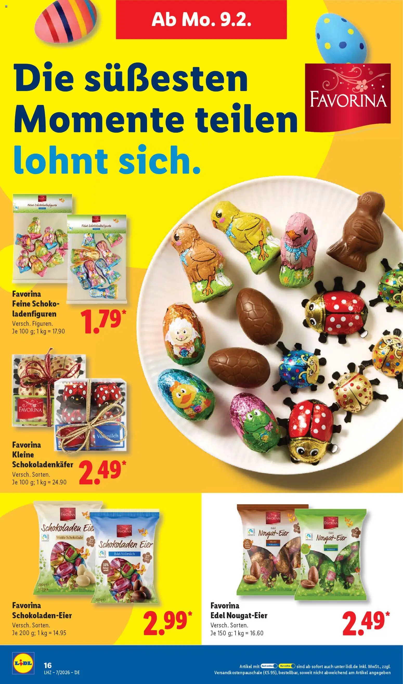 Lidl - Prospekt – gültig ab 09.02.2026 | Seite: 28 | Produkte: Eier, Schokolade