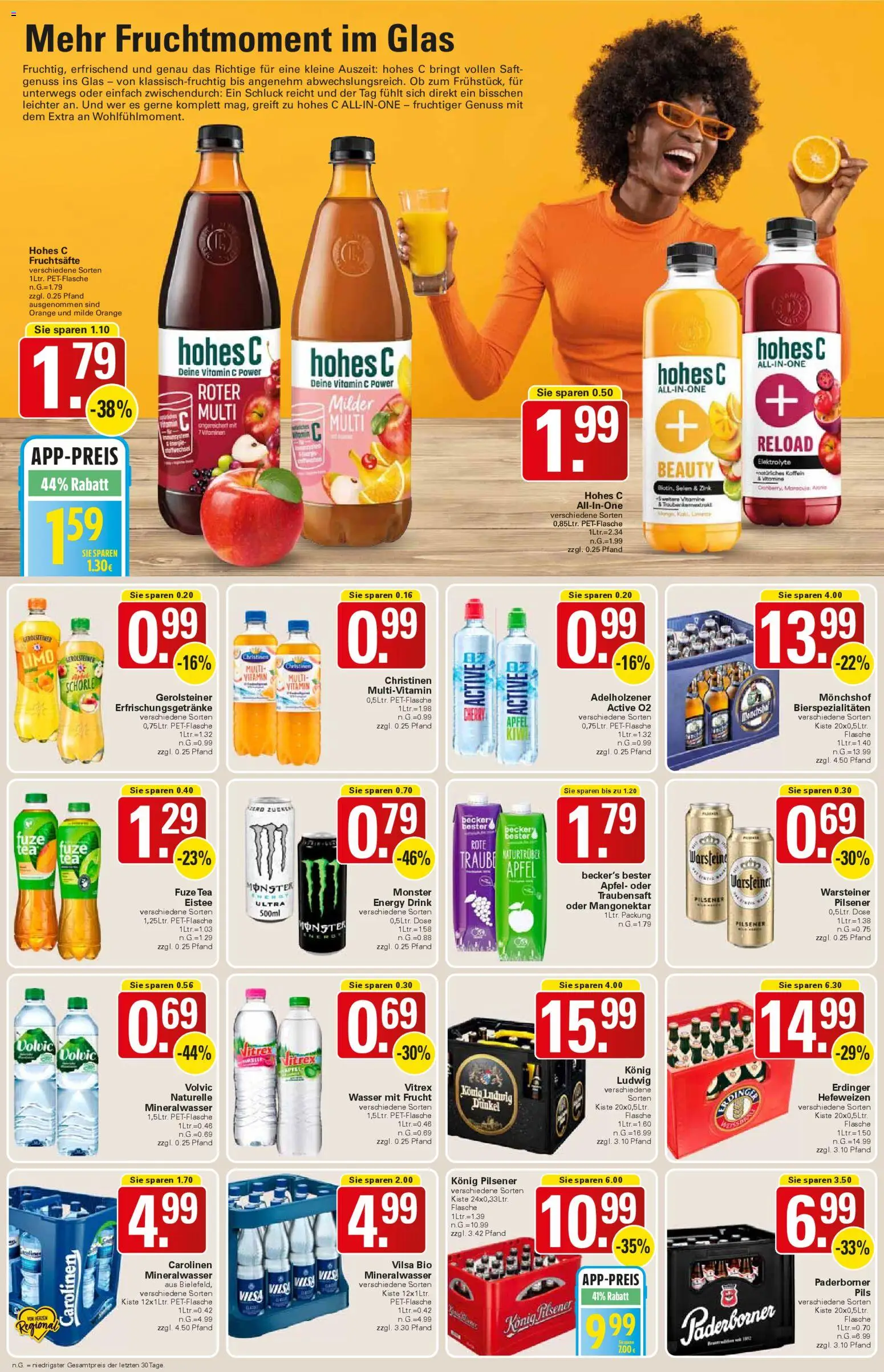 WEZ Prospekt 	 – gültig ab 02.03.2026 | Seite: 12 | Produkte: Erdinger, Pils, Äpfel, Monster