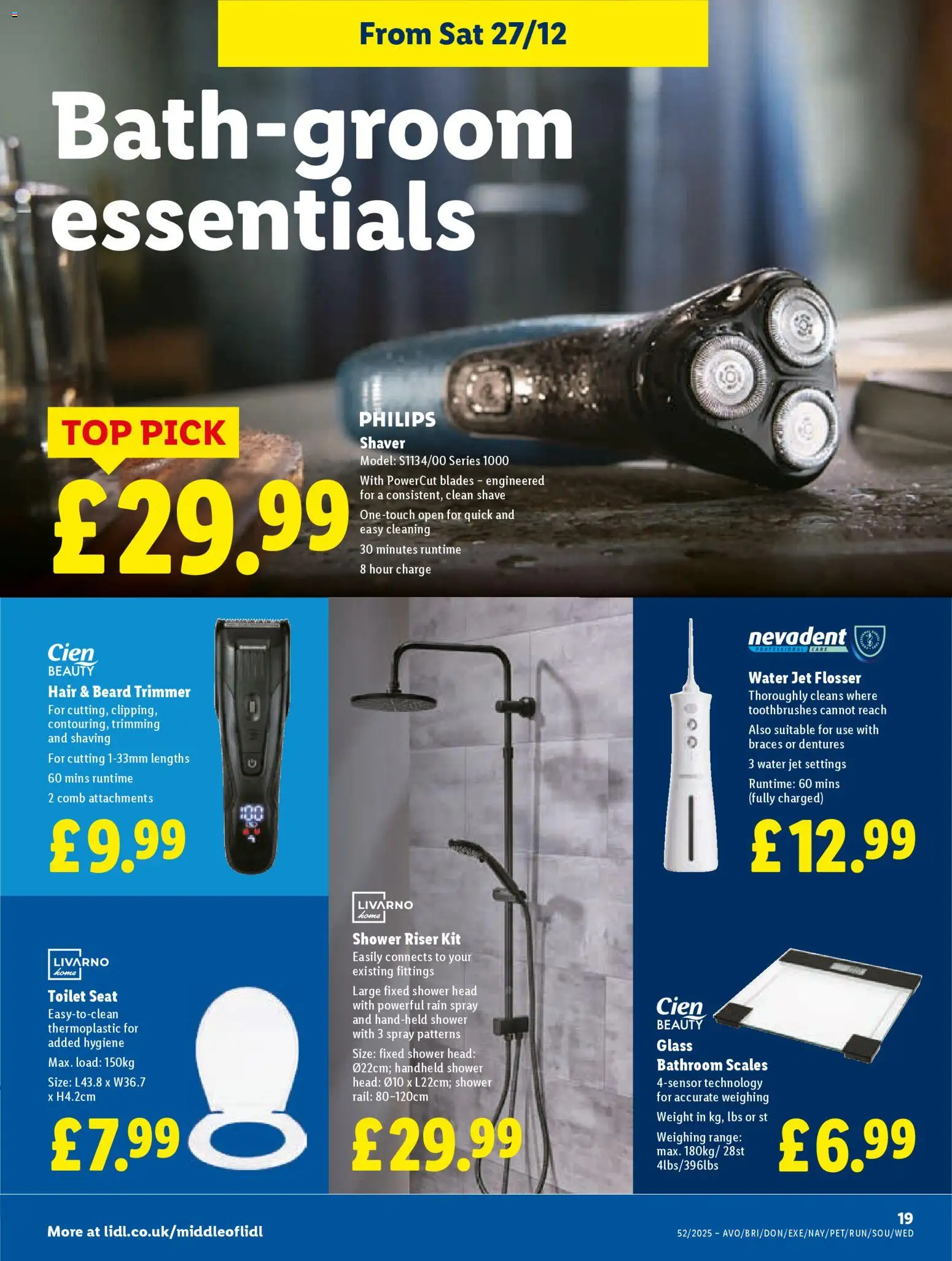 {H1} | Page: 23 | Products: Toilet, Shower, Weight