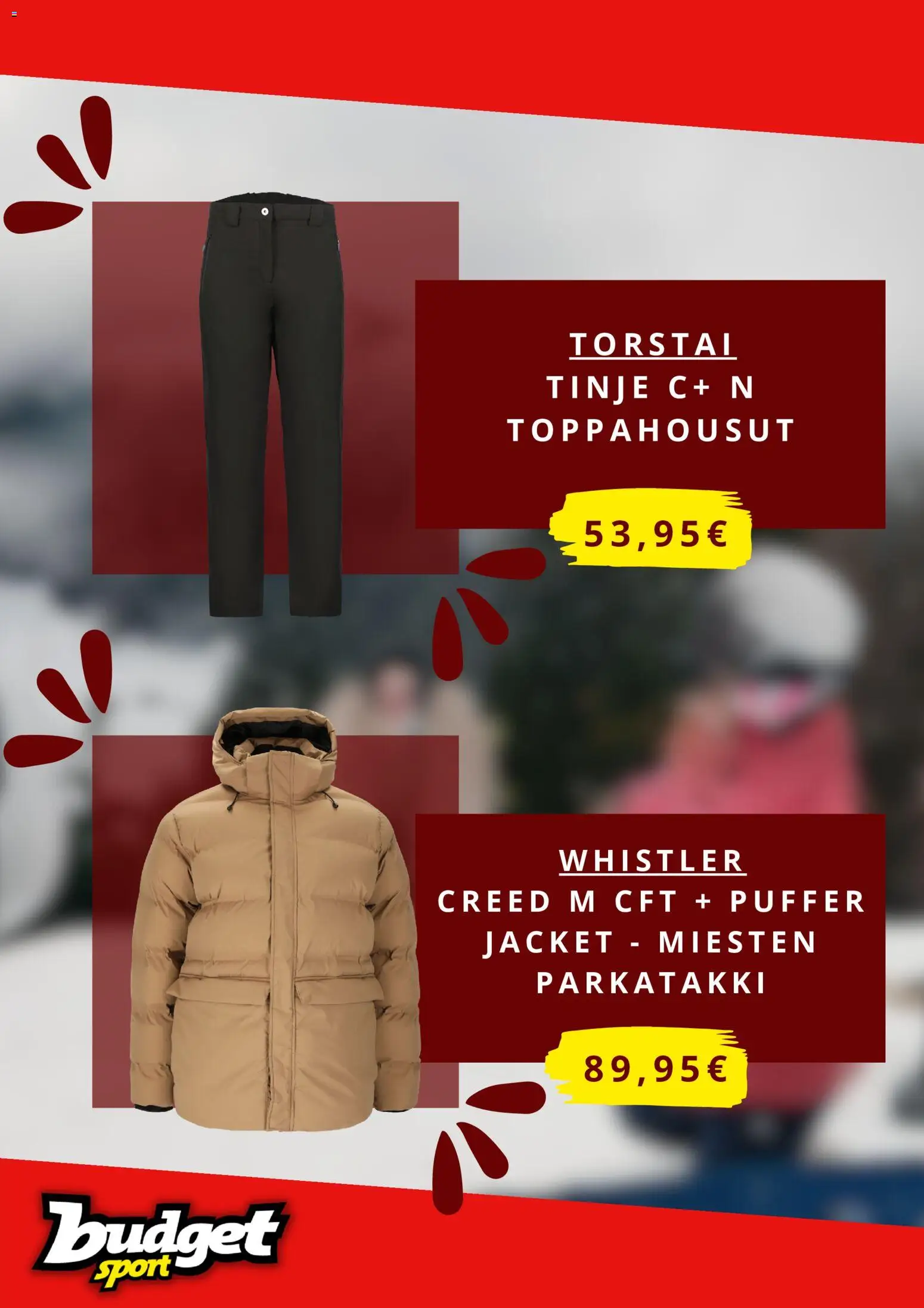 Budget Sport tarjoukset – voimassa 22.01.2026 alkaen | Sivu: 3