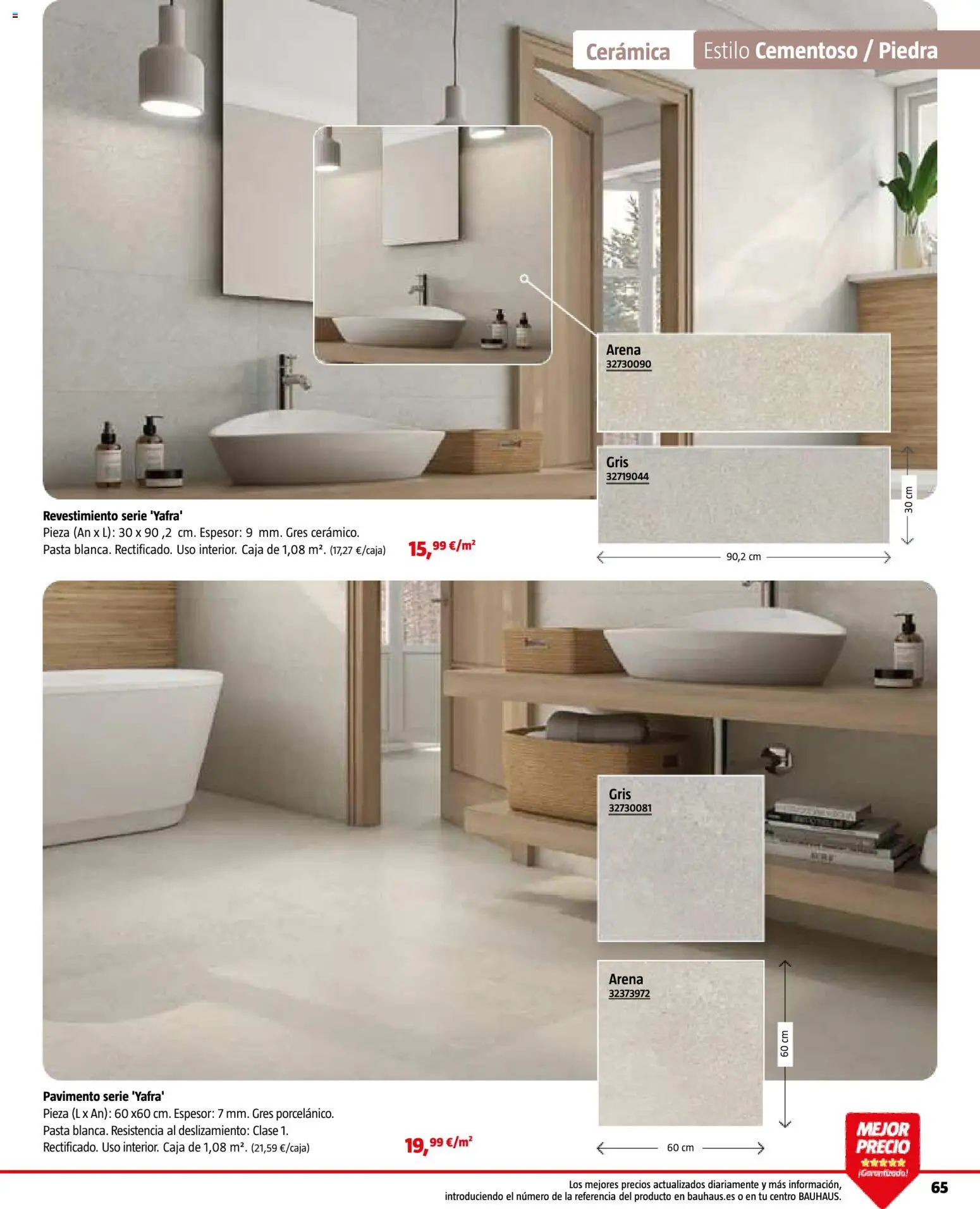 Bauhaus - Suelos y revestimientos │ válido desde el 24.02.2026 | Página: 65 | Productos: Pasta, Caja