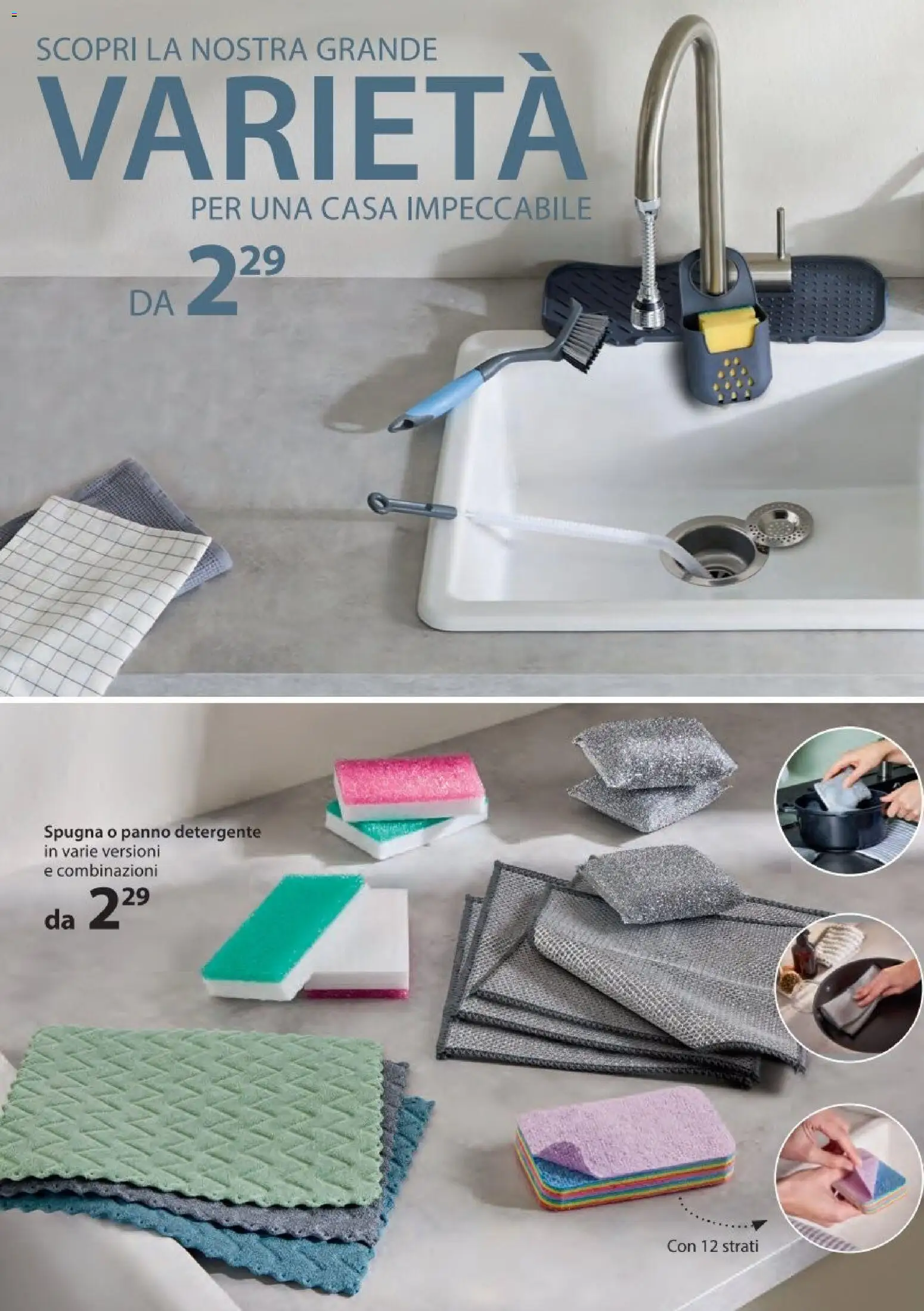 Volantino NKD del 16.02.2026 | Pagina: 6 | Prodotti: Spugna, Detergente