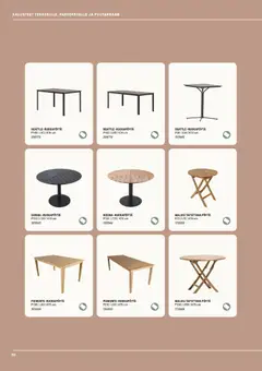 Masku-mainoslehti voimassa 09.03.2026 alkaen | Sivu: 80 | Tuotteet: Pöytä