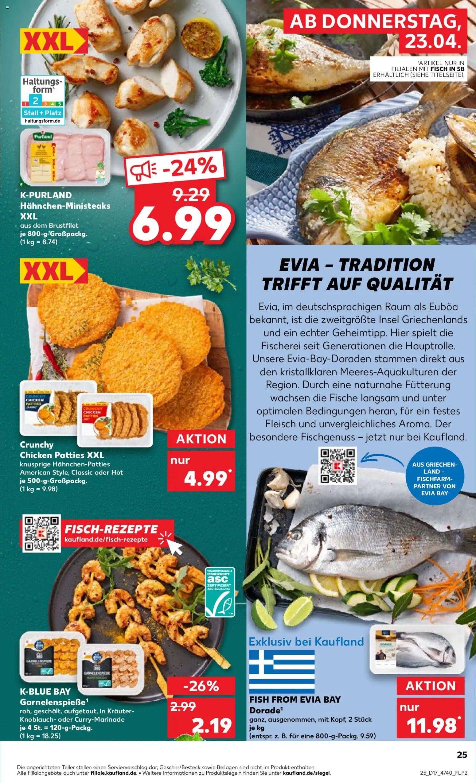Kaufland Prospekt Hannover	 – gültig ab 23.04.2026 | Seite: 25 | Produkte: Fisch, Knoblauch, Fleisch