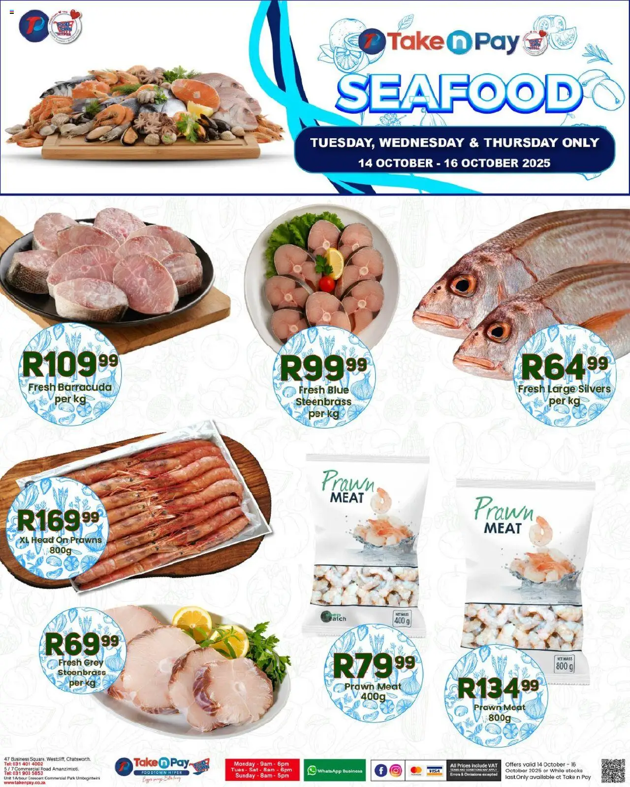 New Take n Pay catalogue – valid from 14.10.2025 | Page: 9 | Products: Seafood