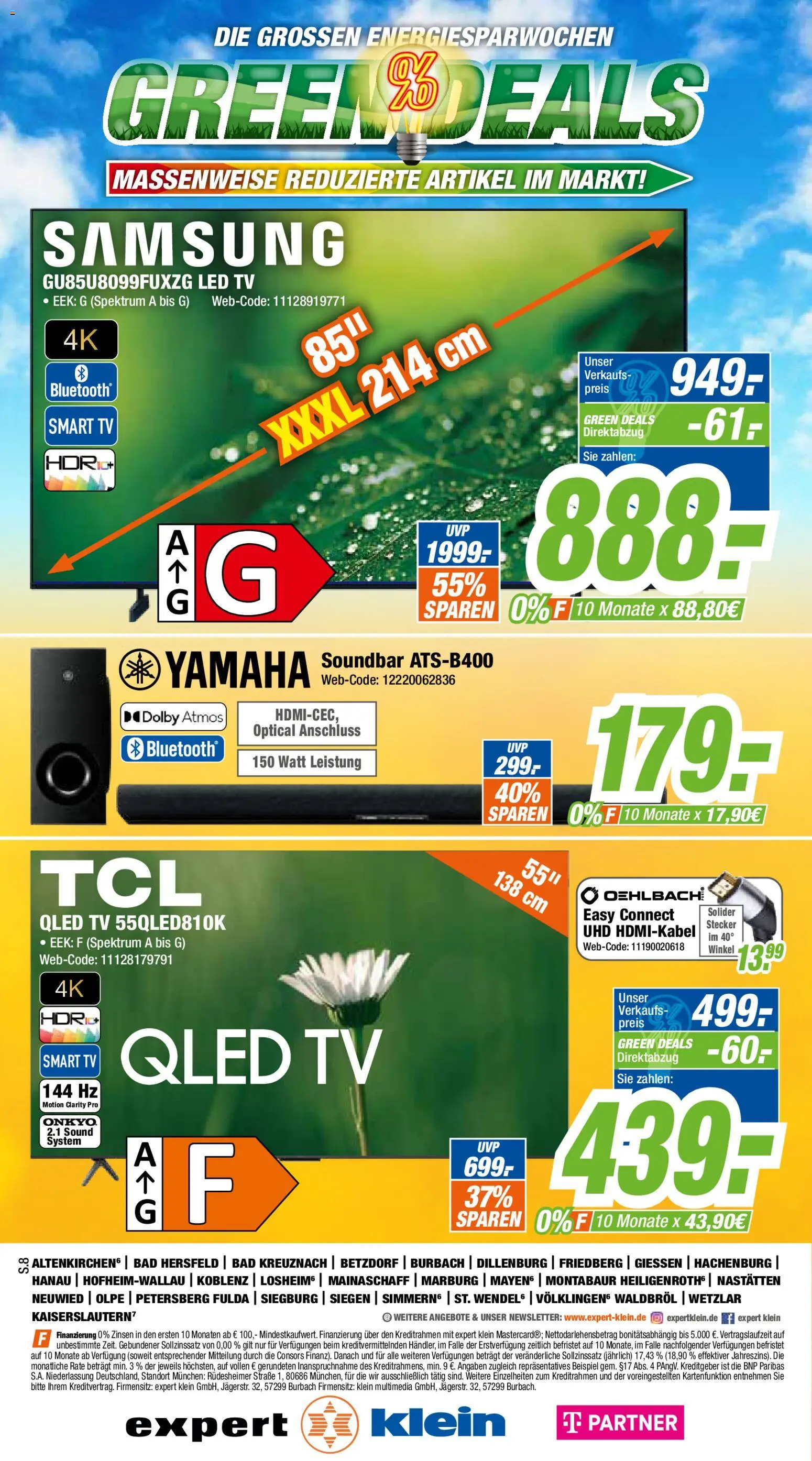 Expert Giessen – gültig ab 12.01.2026 | Seite: 8 | Produkte: Bad, Smart TV, Soundbar, TV