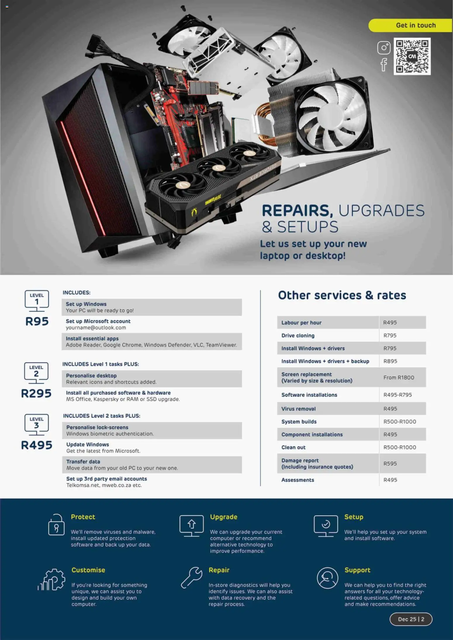 New Computer Mania catalogue – valid from 01.12.2025 | Page: 3 | Products: Data, PC, Computer, Laptop