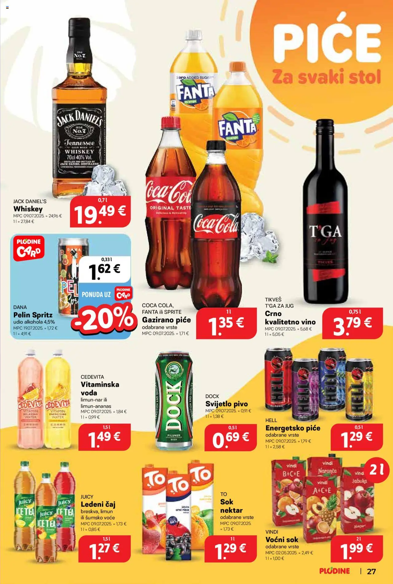 Plodine katalog | vrijedi od 27.08.2025 | Stranica: 27 | Proizvodi: Šumsko voće, Sok, Čaj, Voće