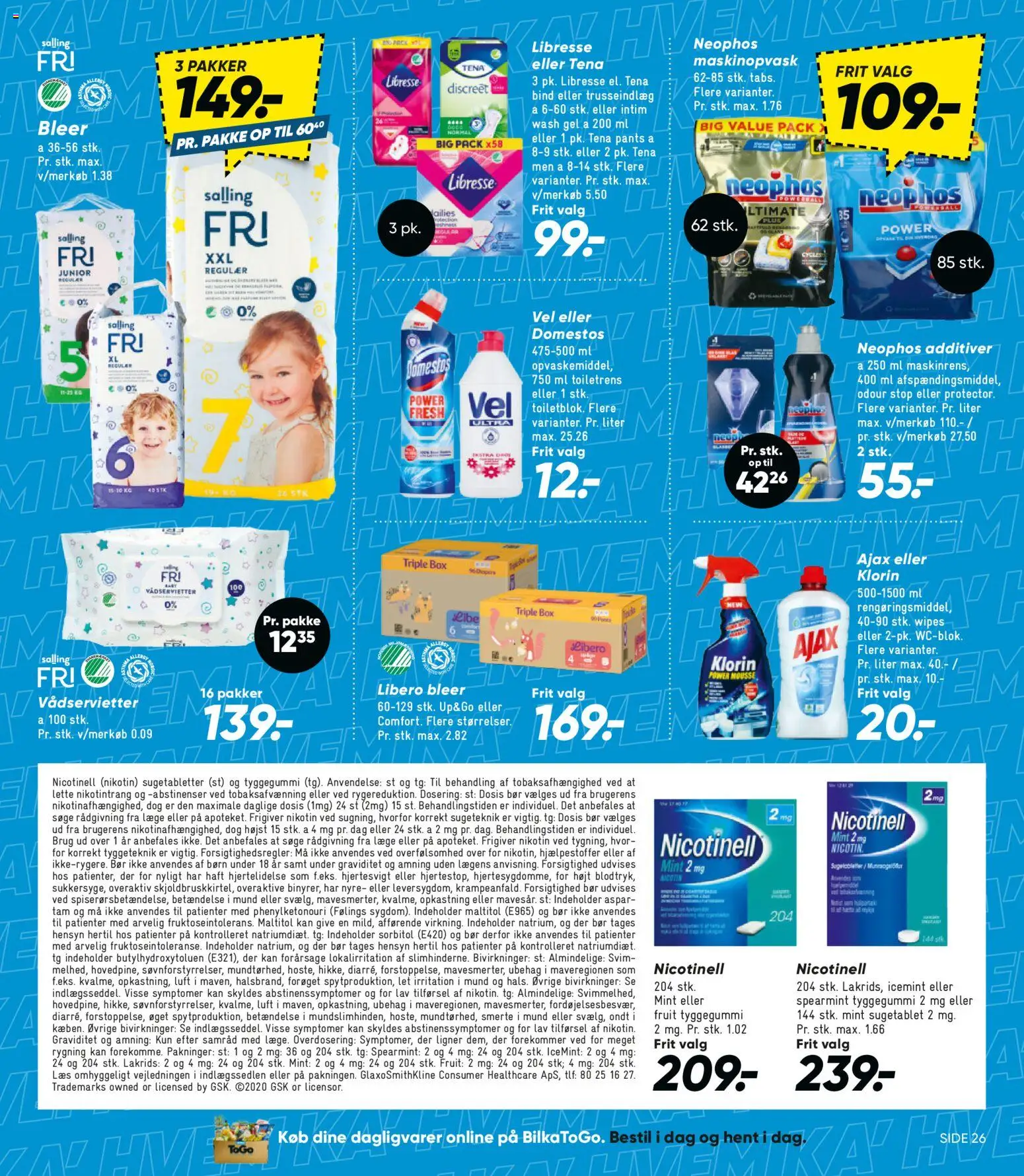 Bilka tilbudsavis – gyldig fra 01.01.2026 | Side: 44 | Produkter: Lakrids, Søm