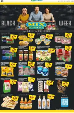 Mix Markt Prospekt ab 24.11.2025 gültig | Seite: 3 | Produkte: Mayonnaise, Vodka, Tee, Salat