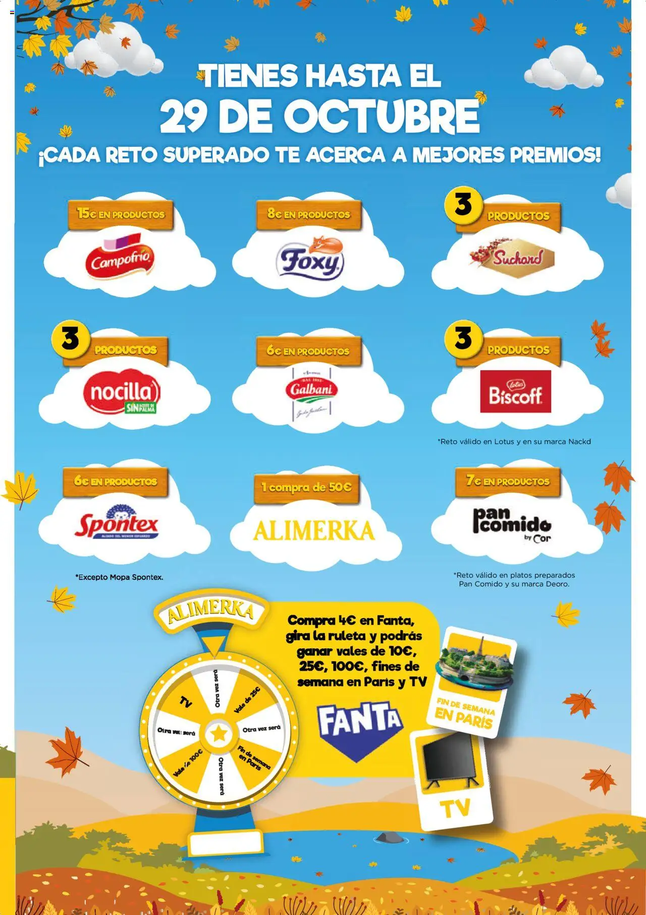 Alimerka folleto Castilla y León │ válido desde el 16.10.2025 | Página: 27 | Productos: Pan, Té