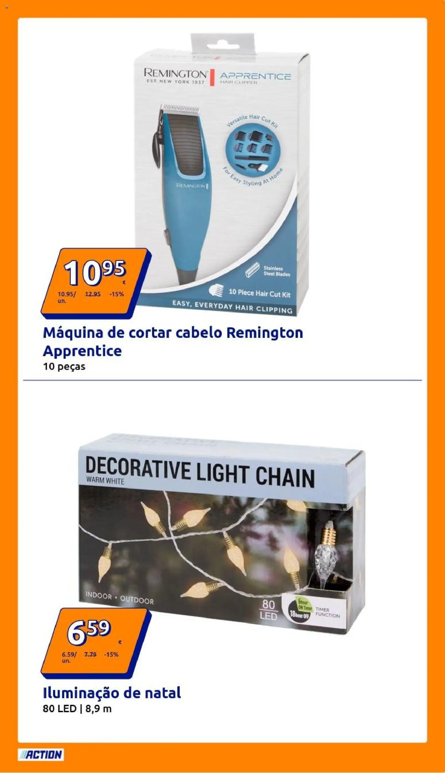 Action - Action PT week 45 2025 │ válido de 05.11.2025 | Página: 11 | Produtos: Máquina de cortar cabelo