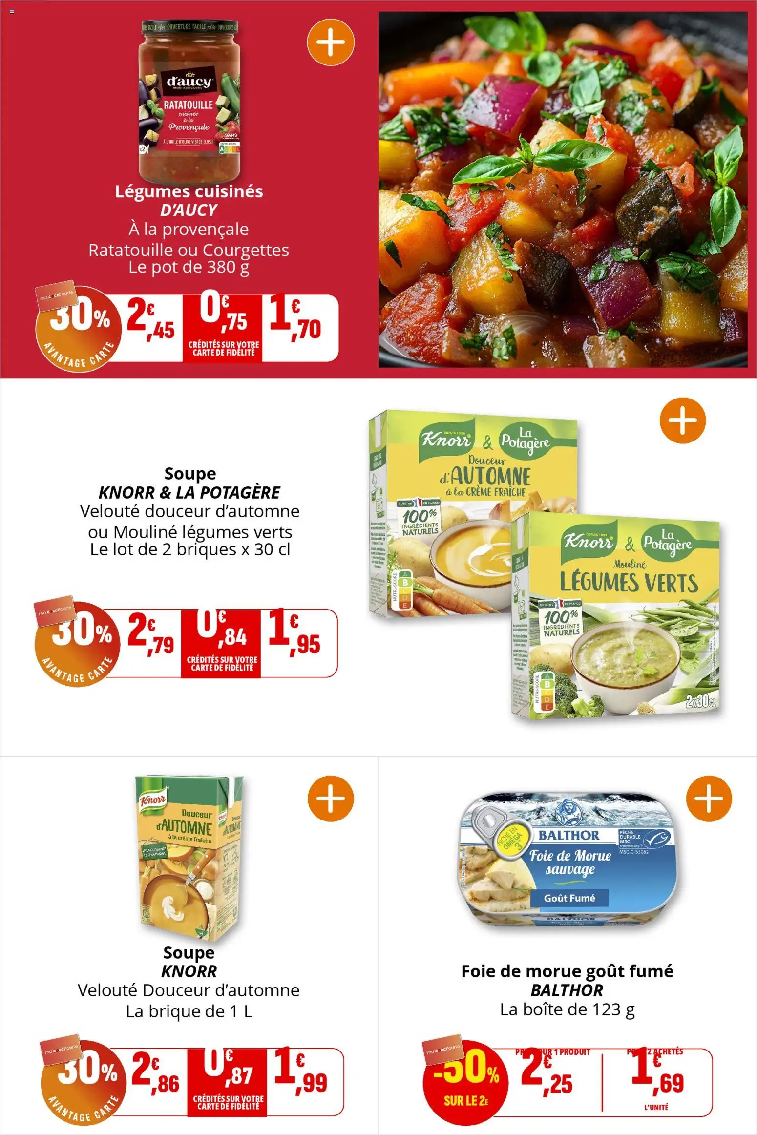 {H1} | Page: 23 | Produits: Pêche, Briques, Morue, Crème