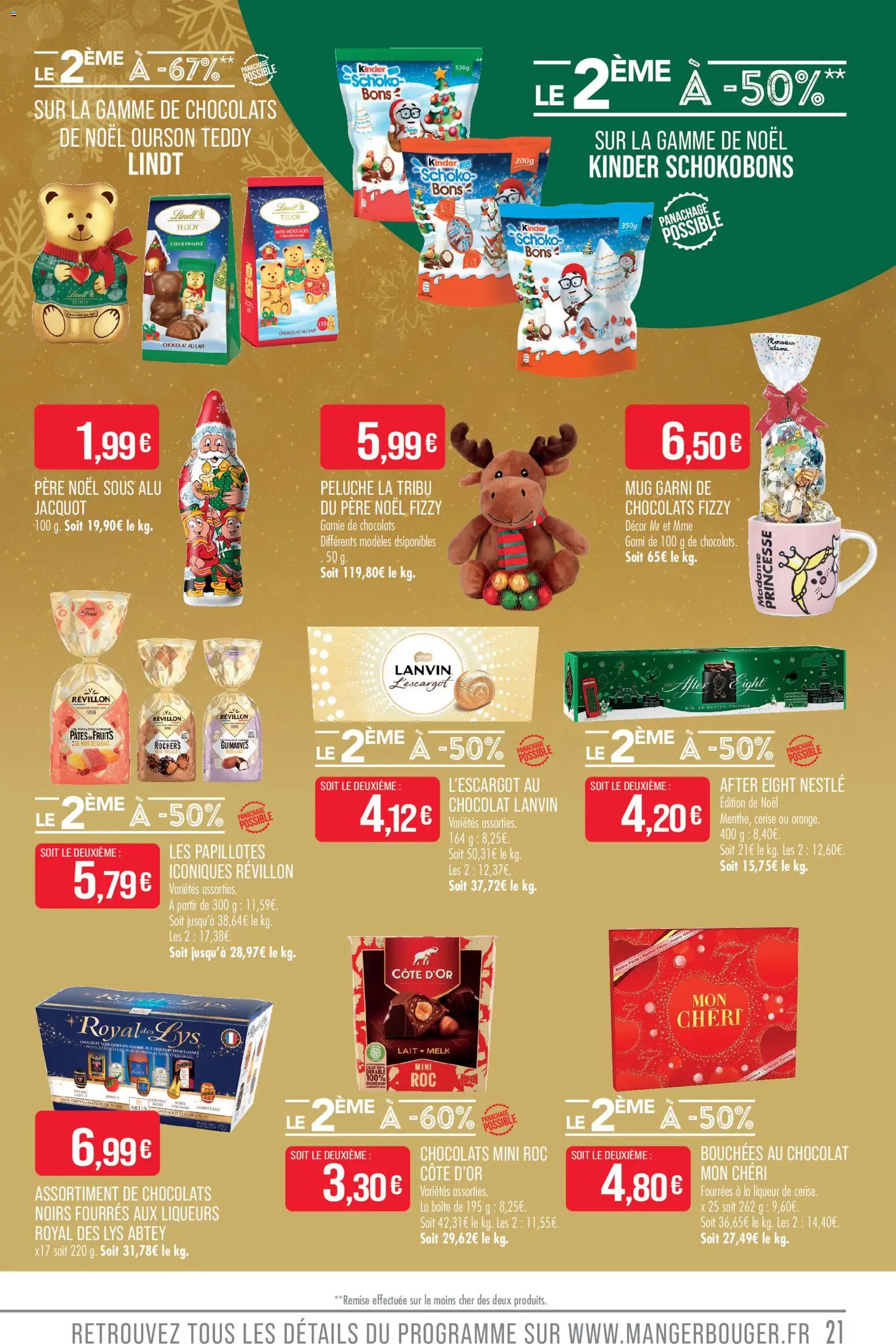 {H1} | Page: 21 | Produits: Pâtes de fruits, Liqueur, Lait, Papillotes