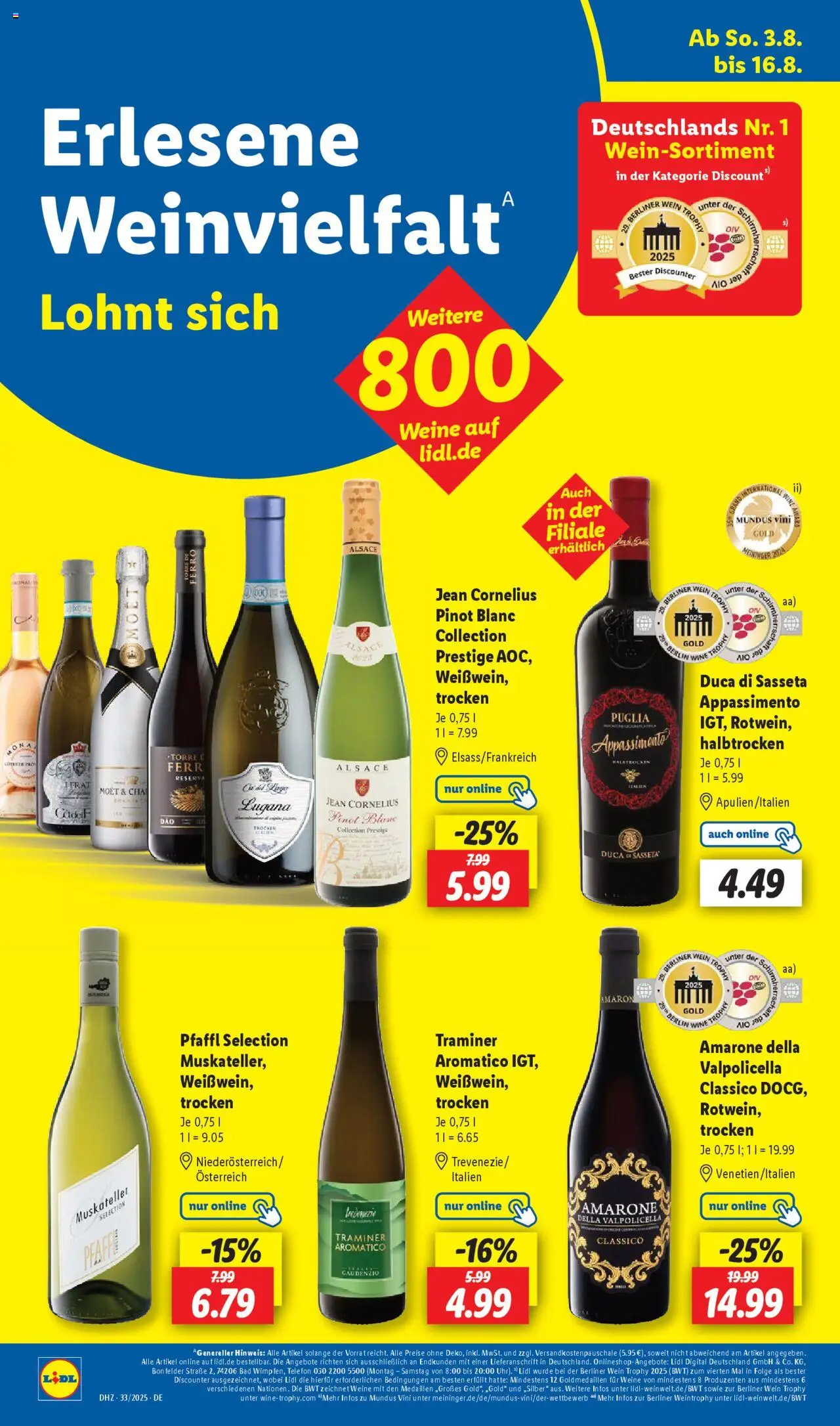 Lidl Prospekt Dornstetten - gültig ab dem 11.08.2025 | Seite: 60
