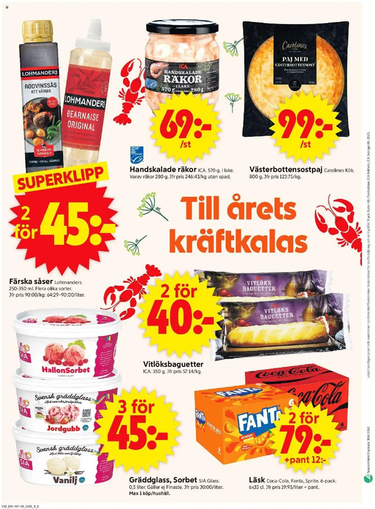 ICA Supermarket reklamblad aktuell från 04.08.2025 | Sida: 10