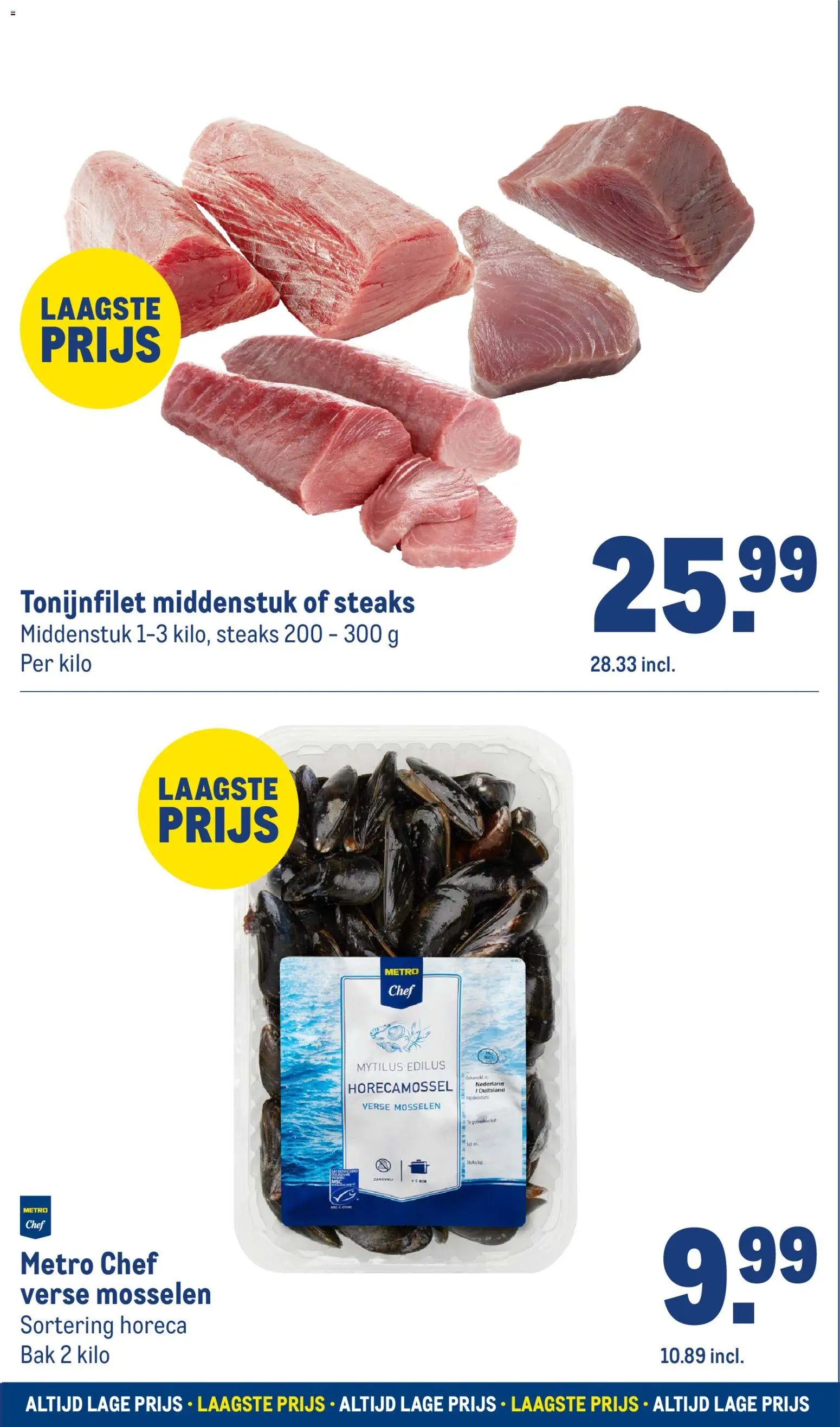 {H1} | Pagina: 12 | Producten: Mosselen