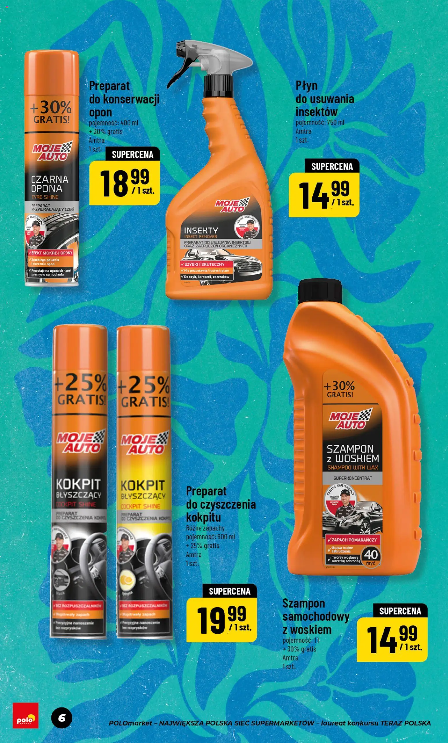 POLOmarket Gazetka - Sezon na wiosenne porządki od 27.02.2026 | Strona: 6 | Produkty: Zapach, Szampon