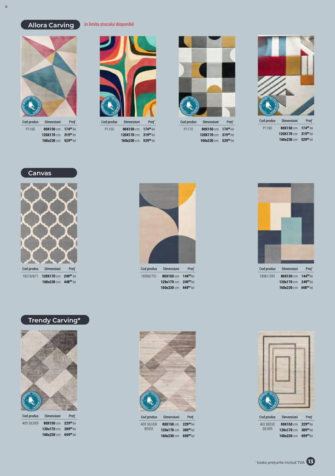 Noul catalog Proges – valabil de la 24.10.2024 | Pagină: 13