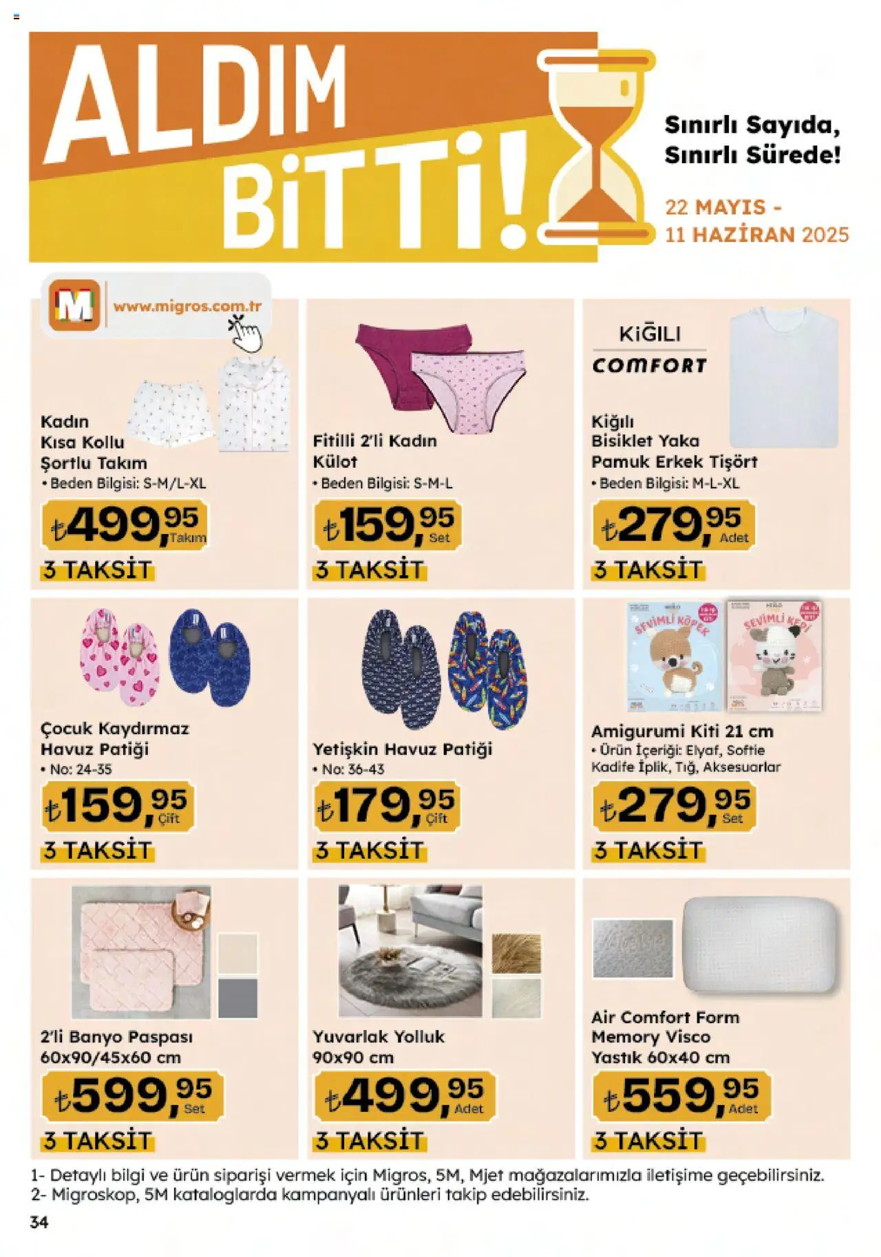 Migros Katalog - Migroskop - 22.05.2025 tarihinden itibaren geçerlidir | Sayfa: 125 | Ürünler: Yastık, Banyo, Tişört, Banyo paspası