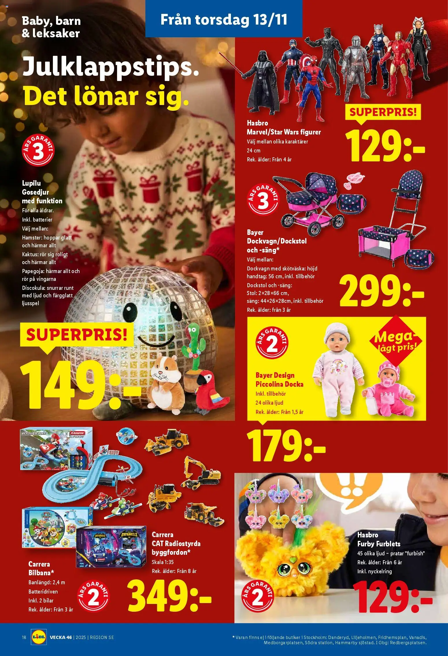 Lidl reklamblad aktuell från 10.11.2025 | Sida: 20 | Produkter: Batterier, Säng, Stol, Kamera