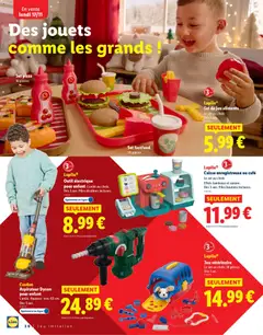LIDL - Prévisualisation de LIDL catalogue Pour des fêtes étincelantes valide à partir de 07.11.2025 | Page: 26 | Produits: Aspirateur, Jouets, Café, Pizza