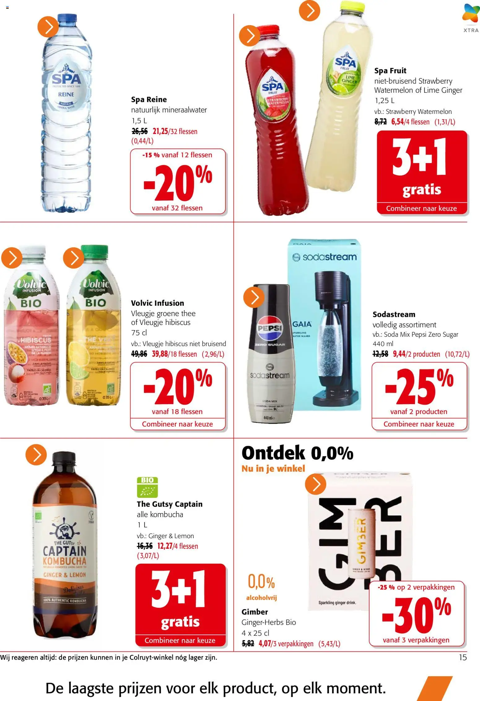 {H1} | Pagina: 15 | Producten: Pepsi, Saláta mix, Fruit, Mineraalwater