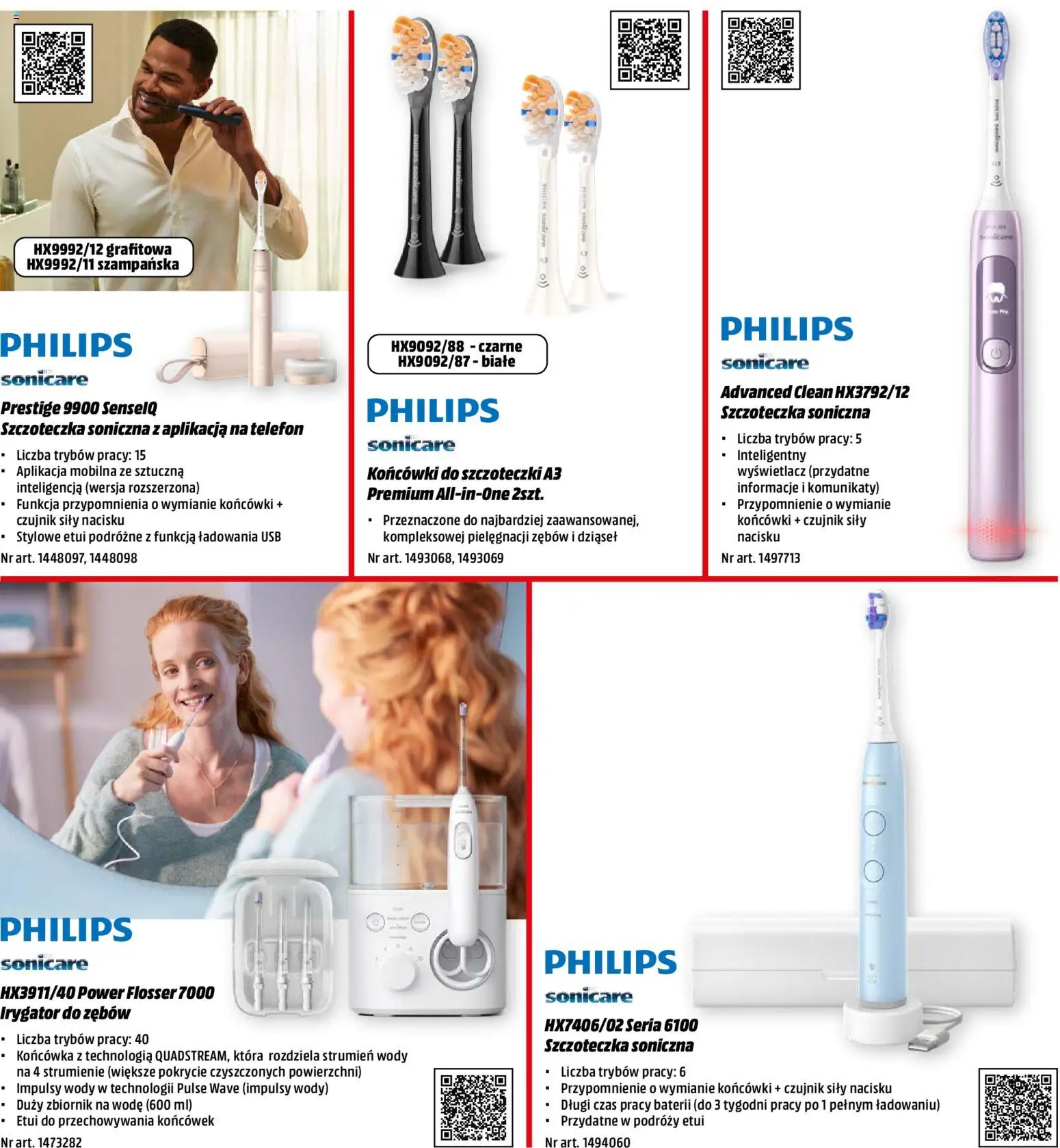 Media Markt promocje - Prezenty  od 01.12.2025 | Strona: 9 | Produkty: Telefon, USB, Szczoteczka soniczna, Irygator