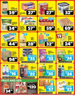 Usave specials catalogue – valid from 23.03.2026 | Page: 3 | Products: Tray, Milk, Polony, Onions