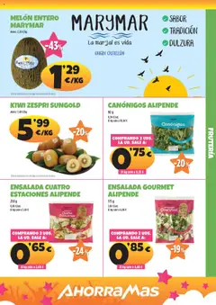 AhorraMas folleto │ válido desde el 24.07.2025 | Página: 3 | Productos: Φορτιστής, Kiwi, Ensalada