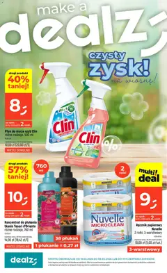 Pogląd oferty "Dealz gazetka - Czysty zysk" - ważna od 19.03.2026