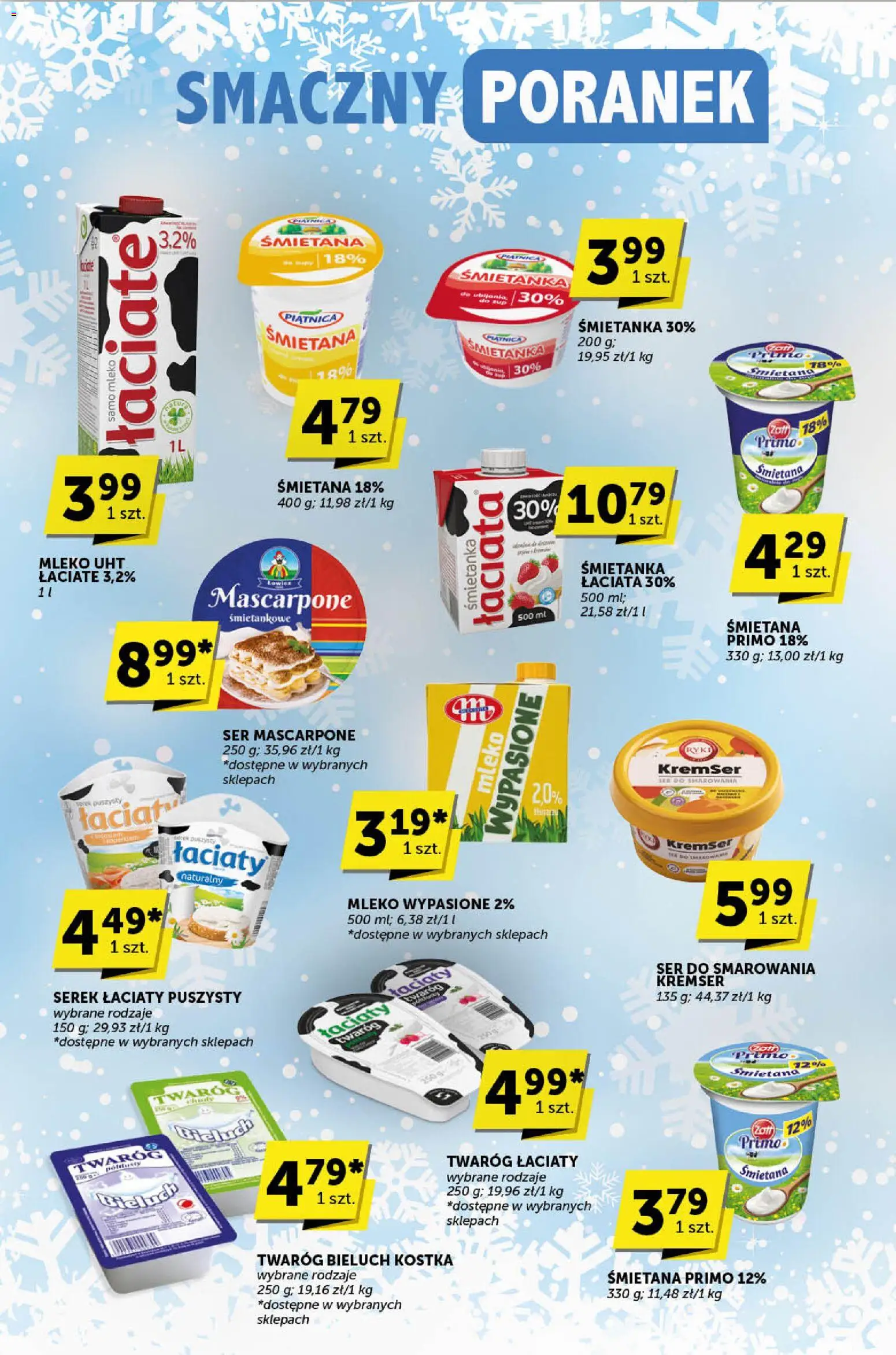 ABC Gazetka - Katalog od 11.12.2025 | Strona: 2 | Produkty: Ser, Ser mascarpone, Śmietana, Twaróg