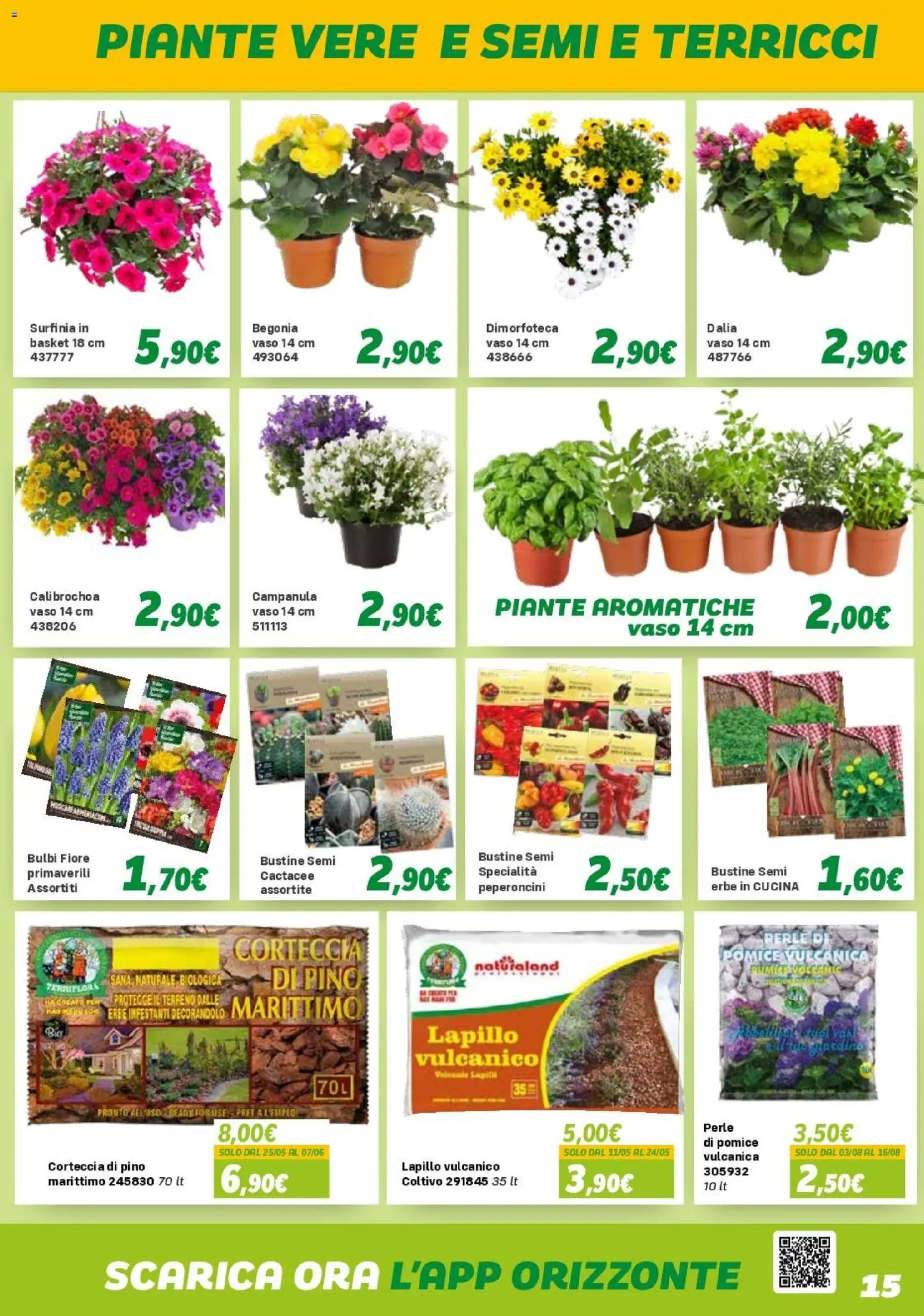 Volantino Orizzonte del 10.04.2026 | Pagina: 15 | Prodotti: Vaso