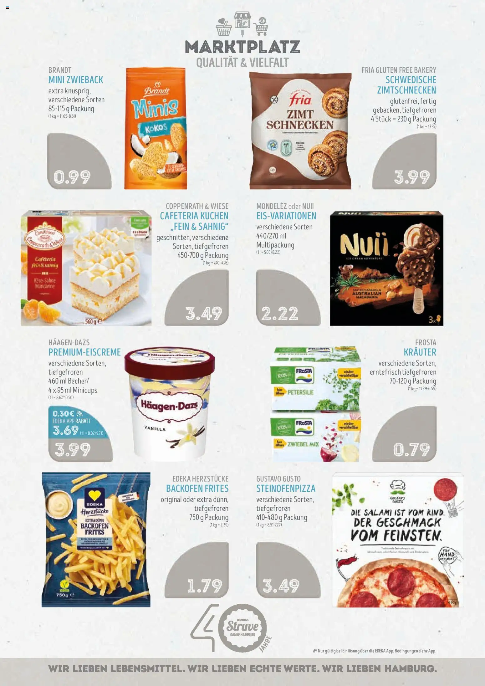 Edeka Struve Prospekt 	 – gültig ab 09.03.2026 | Seite: 9 | Produkte: Gustavo gusto, Frosta, Backofen, Petersilie