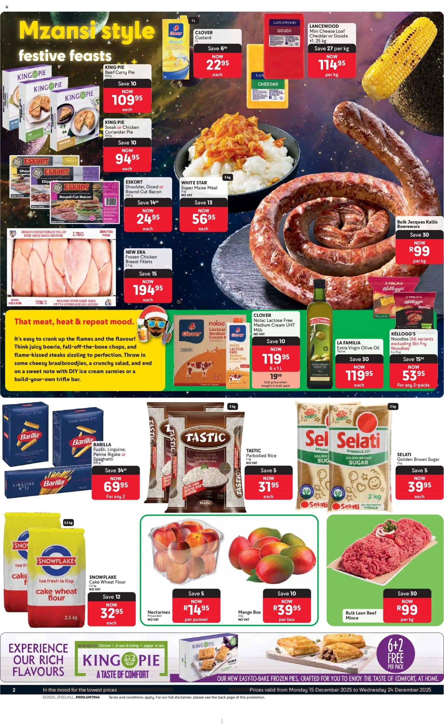 New Makro catalogue – valid from 15.12.2025 | Page: 2 | Products: Box, Beef, Ice cream, Bacon