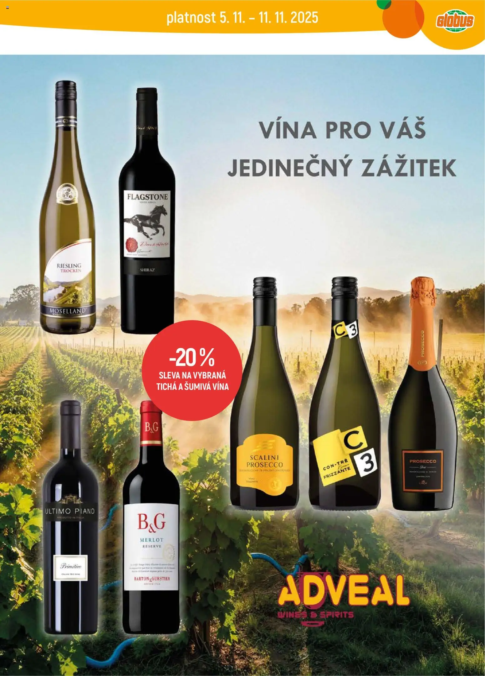 Globus leták - Olomouc od 05.11.2025 | Strana: 29 | Produkty: Globus, Merlot, Primitivo, Riesling